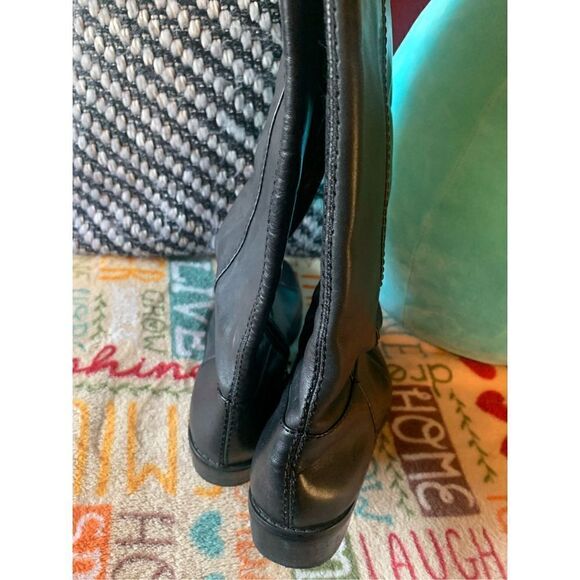 Tahari Black Rupert Riding Boots - Picture 5 of 9